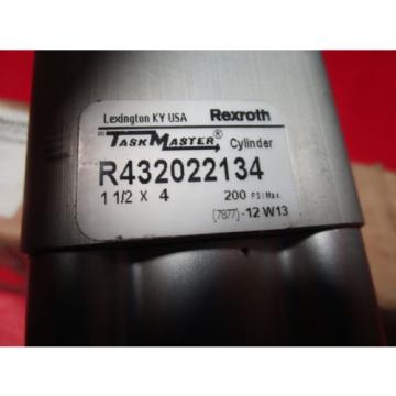 Rexroth TM-813000-03040, 1-1/2x4 Task Master Cylinder, R432022134, 1-1/2&#034; Bore