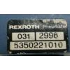 Rexroth Pressure Regulator 5350221010