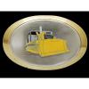 NC27110 NEEDLE ROLLER BEARING VINTAGE  1970s  **KOMATSU  TRACK-TYPE  BULLDOZER** BELT BUCKLE