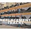 VOLVO EC55 Mini Excavator Replacement Tracks Set of 2 Tracks By Dominion #1 small image