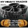 TWO NY HEAVY RUBBER TRACKS FITS VOLVO ECR38 300X52.5X84 FREE SHIPPING #1 small image
