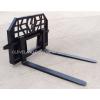 NEW HD 5000# PALLET FORKS &amp; FRAME ATTACHMENT Skid-Steer Track Loader Gehl Volvo #7 small image