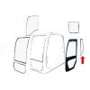 YN02C02136P1 Rear Side Cab Door Glass Fits Ford Excavator E70B SR E80B MSR