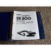 Kobelco SK200 YN23624- 25868 YNT003- 0151 Excavator Factory Parts Catalog Manual #1 small image
