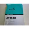 Kobelco SK13SR Hydraulic Excavator Parts Catalog #1 small image