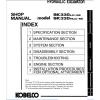 Kobelco SK330 LC-6E NLC-6E Hydraulic Excavator Shop Service Manual #1 small image