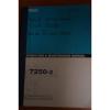 Kobelco 7250-2 Operation &amp; Maintenance Manual/Catalog