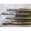 Lot of 11 Double End Mills. Kobelco. 1/16&#034;, 1/4&#034;, 3/8&#034;, and 1/2&#034;. Four Flute #8 small image