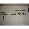 Kobelco K903 K903-II HYD Excavator SHOP MANUAL PARTS &amp; OPERATORS Catalog Service #2 small image