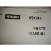 Kobelco K903 K903-II HYD Excavator SHOP MANUAL PARTS &amp; OPERATORS Catalog Service #3 small image