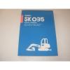 Kobelco SK035 Excavator Parts Manual , s/n PX01201 - up #1 small image