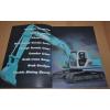 Kobelco Conscruction &amp; Mining Equipment Crane Excavator Brochure Prospekt