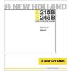 New Holland Kobelco E215B E245B Crawler Excavator Workshop Manual (0291) #1 small image