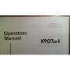 Kobelco K907LC-II S/N YQU-0001- Owner&#039;s Operator&#039;s Manual S2YQN1001E 5/89 #4 small image