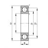 FAG bearing size chart nsk Deep groove ball bearings - 6008