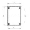 FAG bearing ntn 912a Drawn cup needle roller bearings with closed end - BK1015