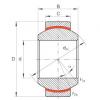 FAG ucf212 bearing skf Radial spherical plain bearings - GE17-FW