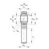 FAG bearing nsk ba230 specification Rod ends - GAKL22-PB