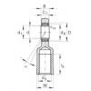 FAG 608 bearing skf Rod ends - GIL12-UK