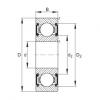 FAG bearing racing skfseri bearingnya c4 Deep groove ball bearings - 6001-C-2BRS