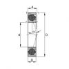 angular contact ball bearing installation HCB7001-C-T-P4S FAG