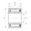 needle roller bearing sleeve NA4906-RSR INA #1 small image