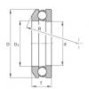 FAG bearing nsk ba230 specification Axial deep groove ball bearings - 4140 #5 small image