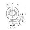 FAG equivalent skf numbor for bearing 1548817 Hydraulic rod ends - GK15-DO #5 small image