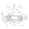 FAG bearing nsk ba230 specification Axial spherical plain bearings - GE30-AX