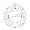 FAG cad skf ball bearing Thrust washers - EGW22-E40