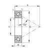 FAG skf y bearing grub screw yar 205 2f prices Axial angular contact ball bearings - BSB055090-T
