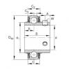 FAG bearing nsk ba230 specification Radial insert ball bearings - UC209-28 #5 small image