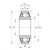 FAG ntn flange bearing dimensions Radial insert ball bearings - 211-XL-KRR #5 small image