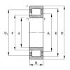 FAG bearing size chart nsk Cylindrical roller bearings - NJ2220-E-XL-TVP2 #2 small image