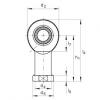 FAG bearing size chart nsk Rod ends - GIL15-DO