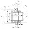 FAG cam roller ina Needle roller/axial cylindrical roller bearings - ZARF55145-L-TV #2 small image