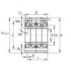 FAG bearing table ntn for solidwork Axial angular contact ball bearings - ZKLF3590-2RS-2AP-XL #2 small image