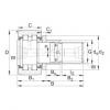 FAG bearing mcgill fc4 Stud type track rollers - PWKRE35-2RS