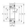 FAG distributor of fag bearing in italy Axial angular contact ball bearings - BSB4072-2Z-SU