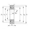 FAG bearing table ntn for solidwork Axial angular contact ball bearings - BSB3572-SU #1 small image