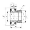 FAG cad skf ball bearing Radial insert ball bearings - SUG208 #5 small image