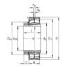 FAG bearing mcgill fc4 Spherical roller bearings - 22211-E1-XL-K + H311