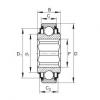 FAG cara menentukan ukuran bearing skf diameter luar 6212 Self-aligning deep groove ball bearings - SK104-207-KRR-L402/70-AH12 #4 small image