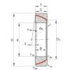 FAG cad skf ball bearing Angular contact spherical plain bearings - GE28-SW