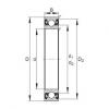 FAG equivalent skf numbor for bearing 1548817 Deep groove ball bearings - 61809-2RZ-Y #4 small image