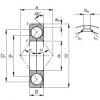 FAG bearing racing skfseri bearingnya c4 Four point contact bearings - QJ318-N2-MPA #4 small image