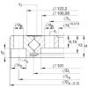 FAG cara menentukan ukuran bearing skf diameter luar 6212 Crossed roller bearings - XU060111 #5 small image