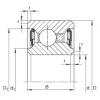 FAG ntn flange bearing dimensions Thin section bearings - CSCU045-2RS
