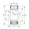 angular contact thrust bearings 3203-BD-2HRS-TVH FAG