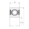 Bearing BEARING UNIT UCF209 45 NSK online catalog 626-2RS  CX    #5 small image